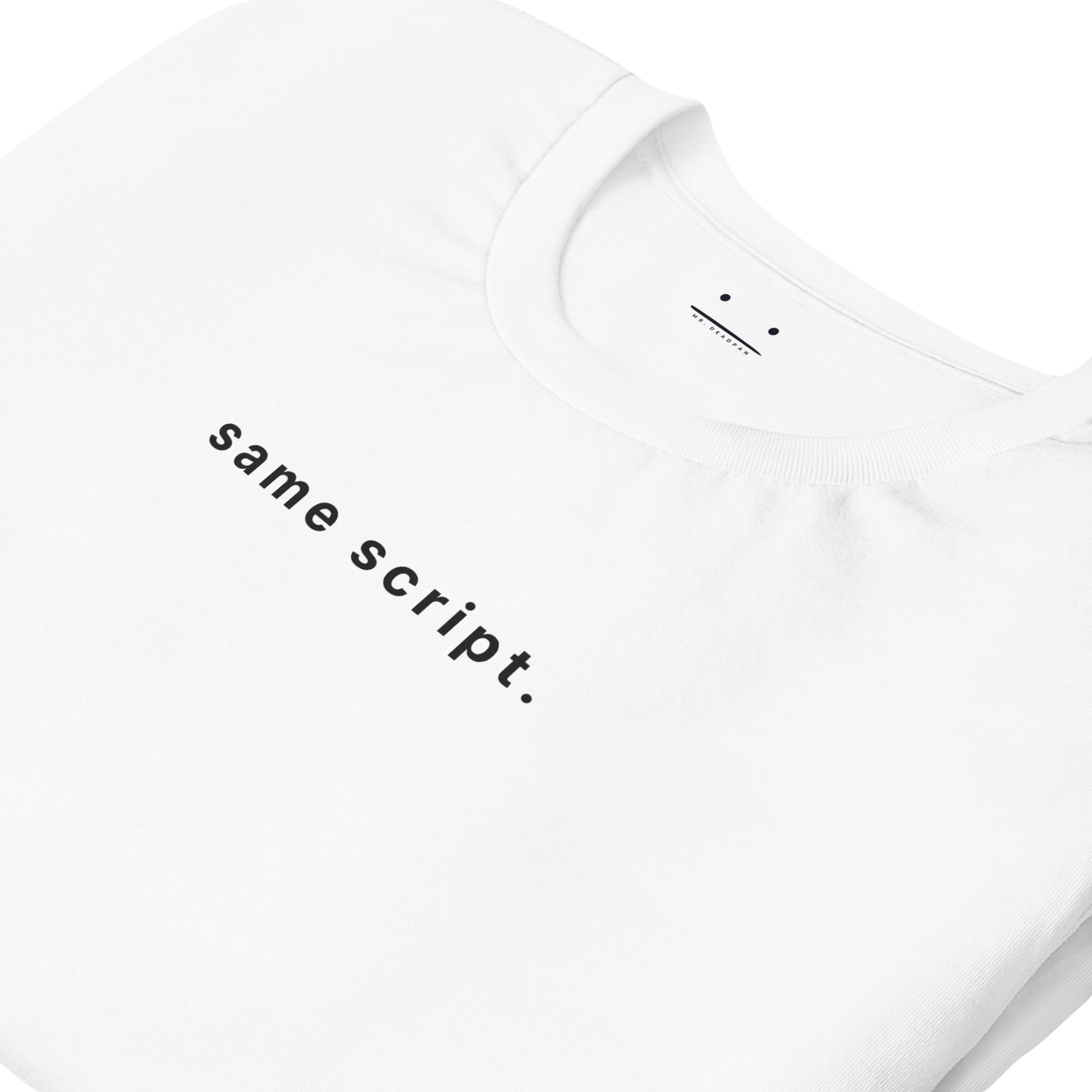 Deadpan White