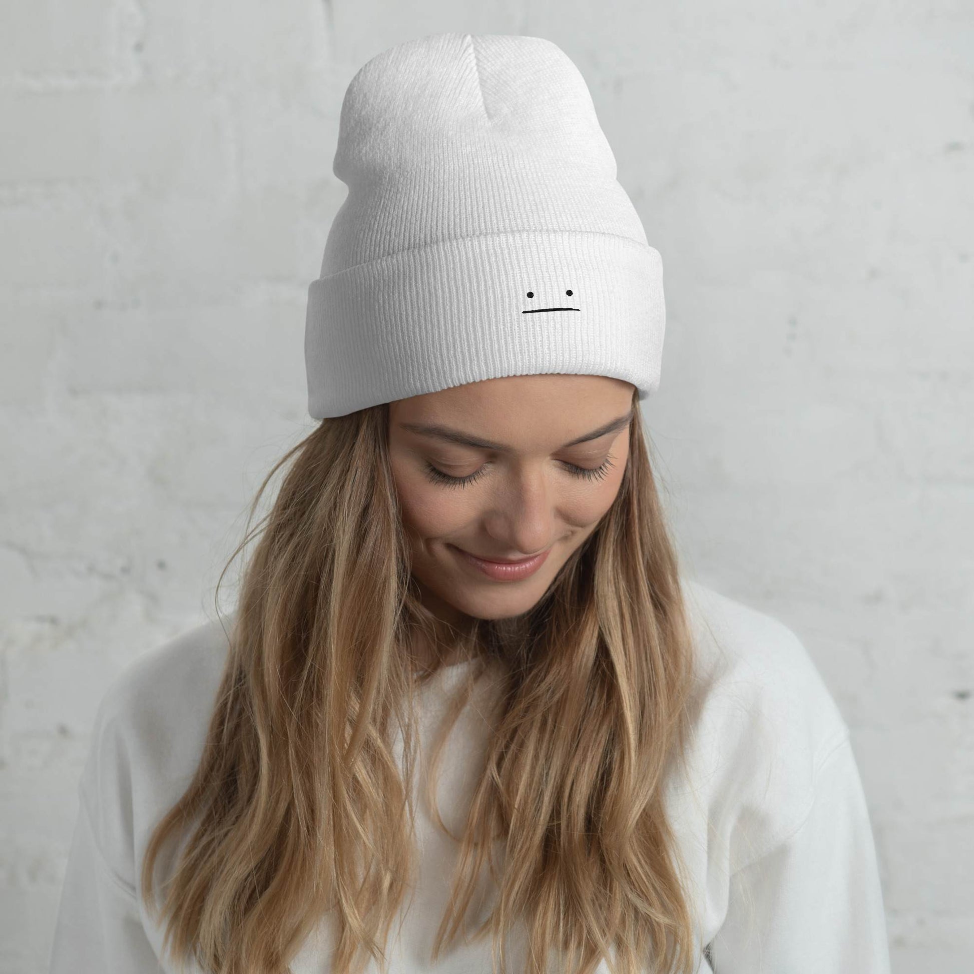 Deadpan White