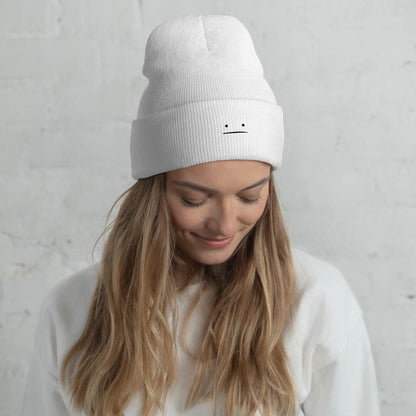 Deadpan White