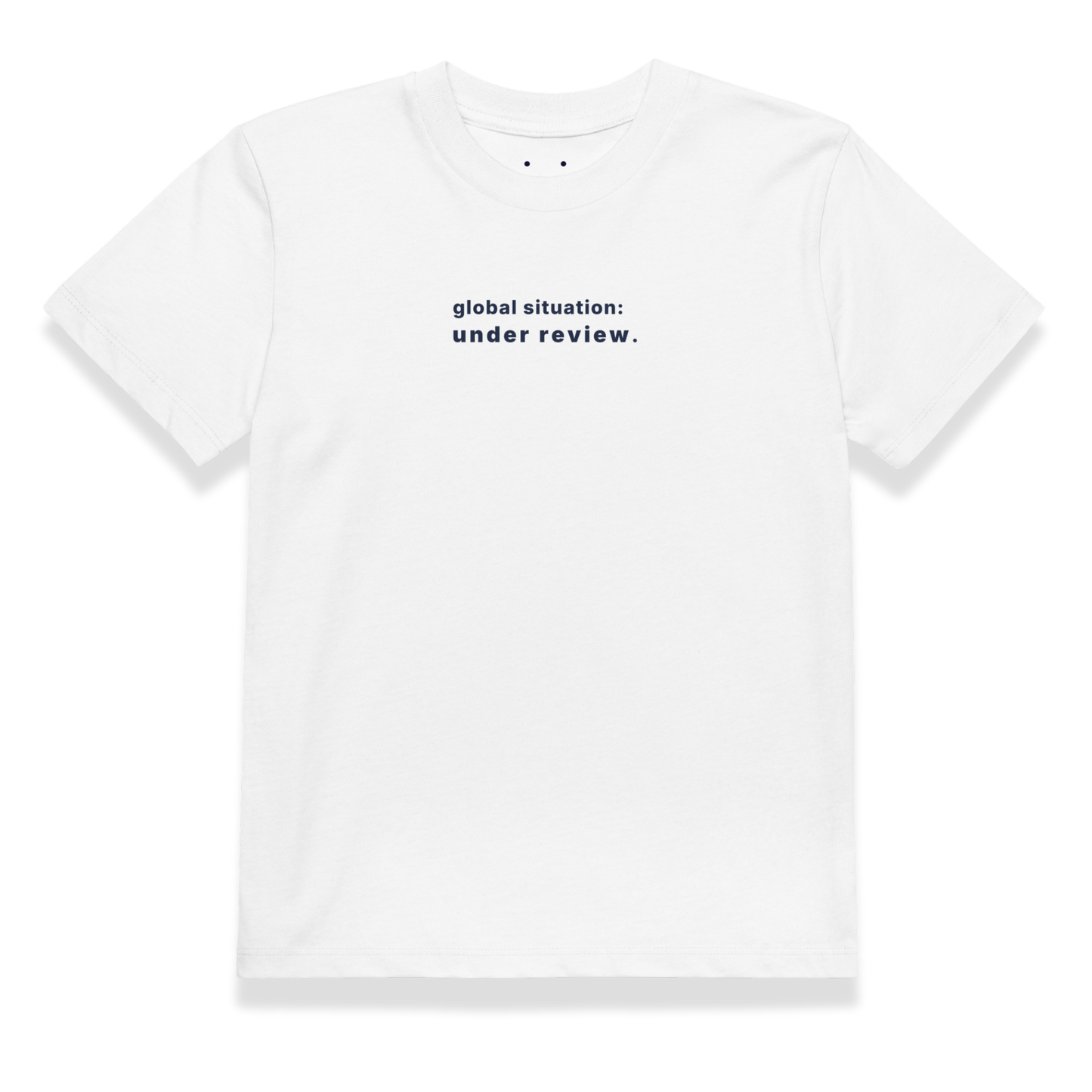 Deadpan White