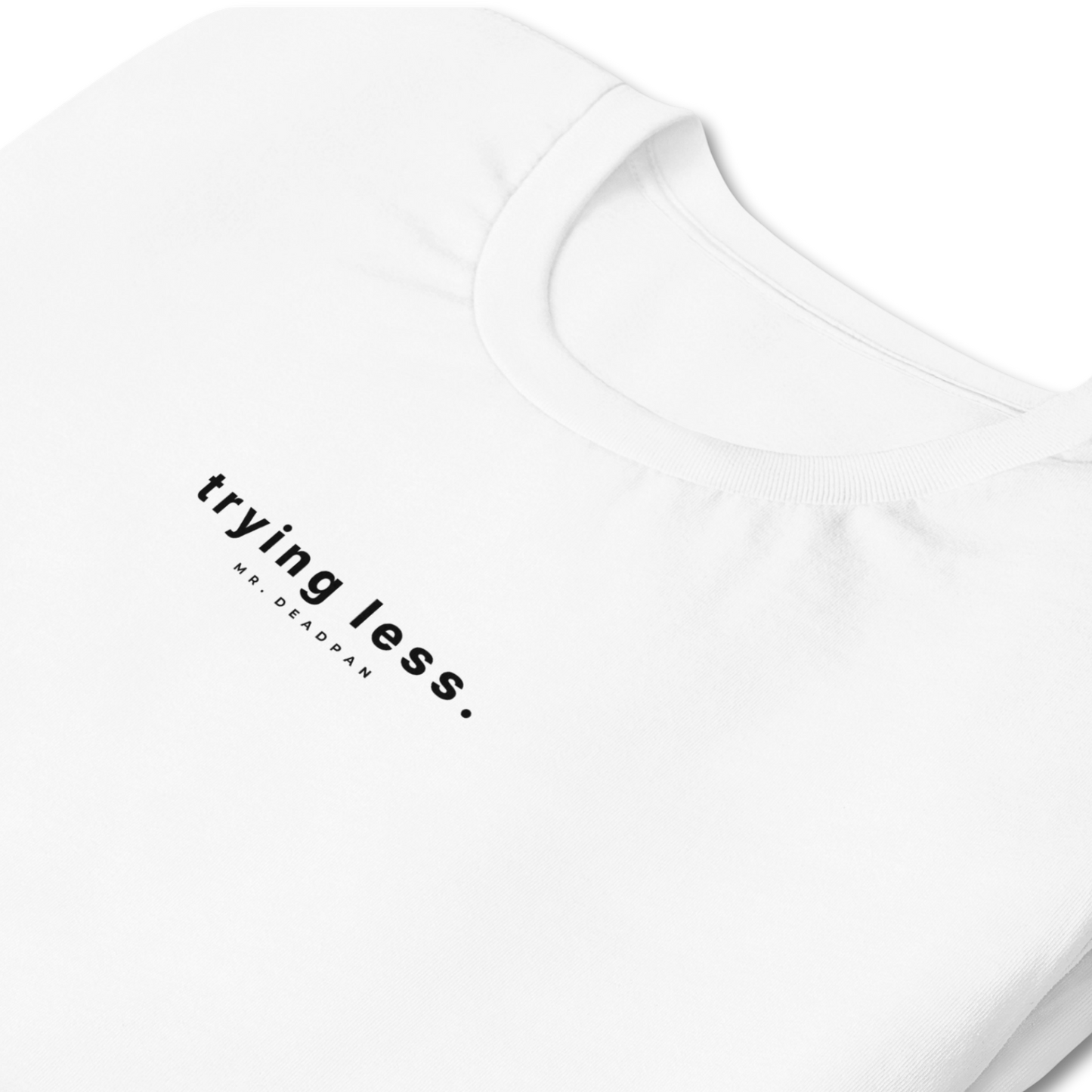 Deadpan White
