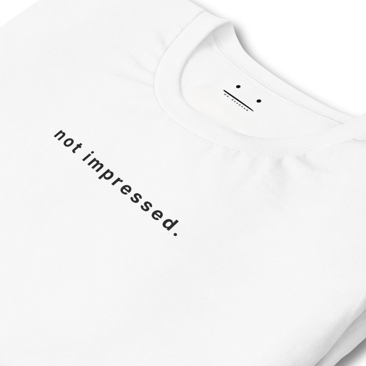 Deadpan White