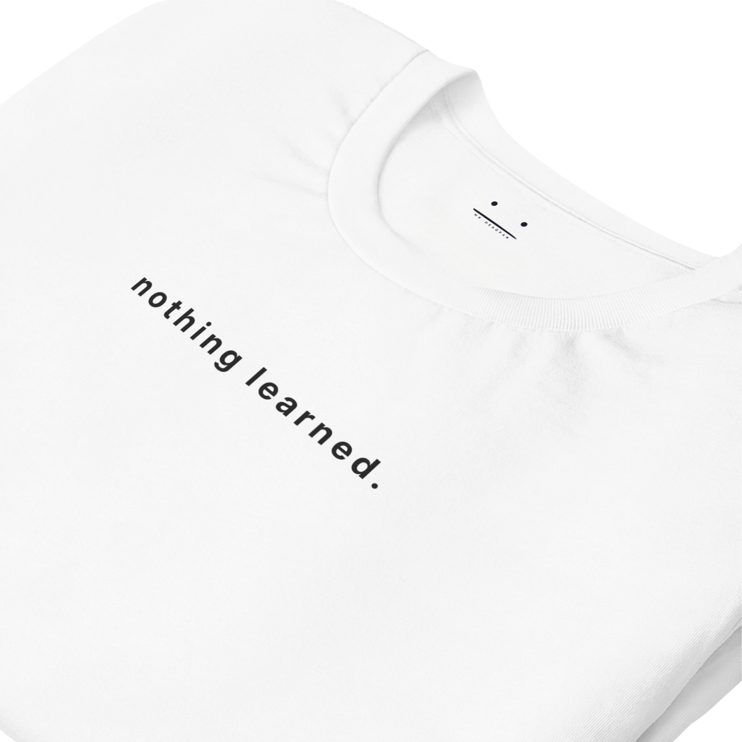Deadpan White